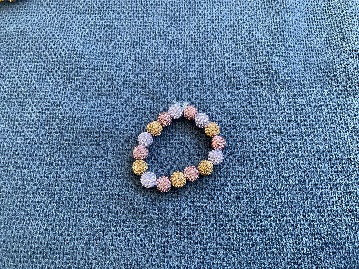 Purple and gold Braclet youth